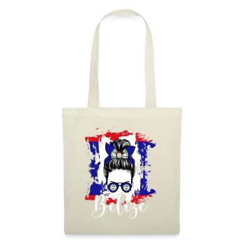 Belize Latino Belizer Belizerin Maya Geschenk - Stoffbeutel - Natur - Vorne