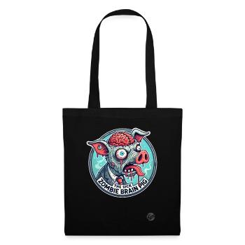 The Sick Brain Zombie Pig - Tote Bag - black - Front