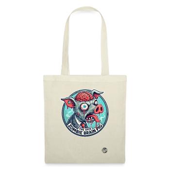 The Sick Brain Zombie Pig - Tote Bag - nature - Front