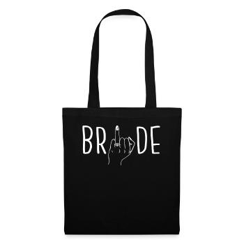 Hen bachelorette party bride - Tote Bag - black - Front