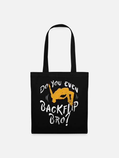 Backflip - Stoffbeutel - Schwarz