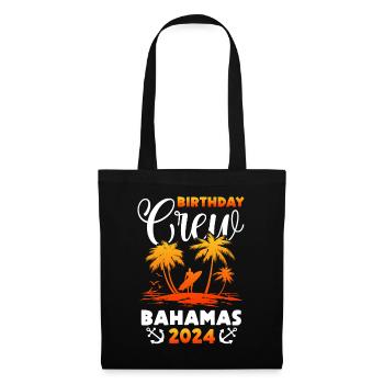 Bahamas Caribbean Island Atlantic Summer Gift - Tote Bag - black - Front