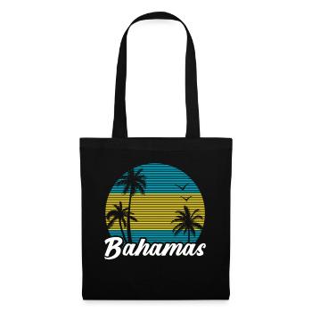 Bahamas Caribbean Island Atlantic Summer Gift - Tote Bag - black - Front