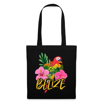 Belize Latino Belizer Belizerin Maya Geschenk - Stoffbeutel - Schwarz - Vorne