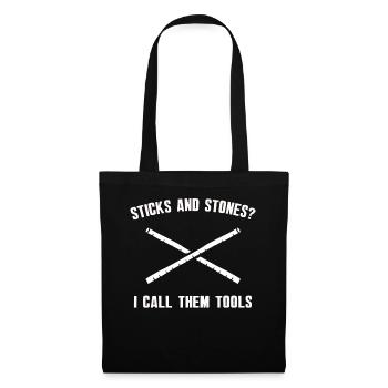Arnis Eskrima Kali Arts Philippins FMA - Sac en tissu - noir - Devant