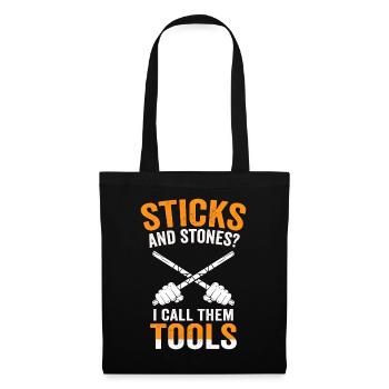 Arnis Eskrima Kali Arts Philippins FMA - Sac en tissu - noir - Devant