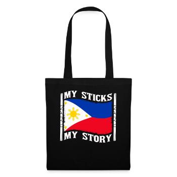 Arnis Kali Eskrima Filipino FMA - Sac en tissu - noir - Devant