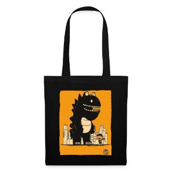 The Friendly Kaiju Monster - Tote Bag - black - Front