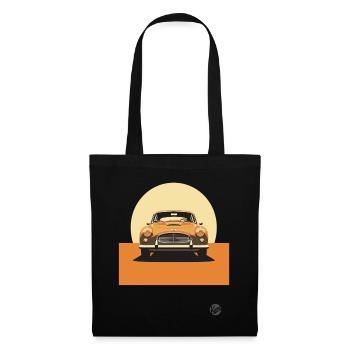 Minimalist Classic Car Design - Tote Bag - black - Front