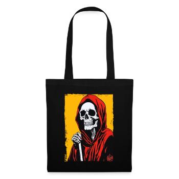 Calm and composed Grim Reaper design - Tote Bag - black - Front