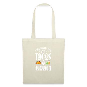 Tequila Sunrise Booze Party Mexique Cadeau - Sac en tissu - nature - Devant