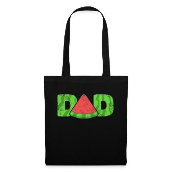 Watermelon Father - Tote Bag - black - Front