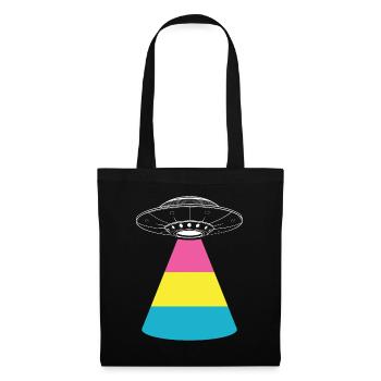 Alien UFO Alien Galaxy Geschnek - Tote Bag - black - Front
