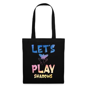 Let's Play Shadows Shadow Puppetry - Stoffbeutel - Schwarz - Vorne