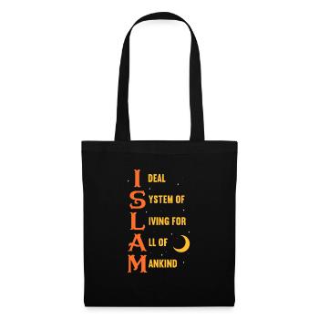 Muslim Islam Allah Ramadan Kareem Gift - Tote Bag - black - Front