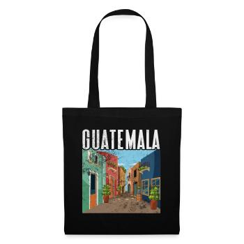 Guatemala - Stoffbeutel - Schwarz - Vorne