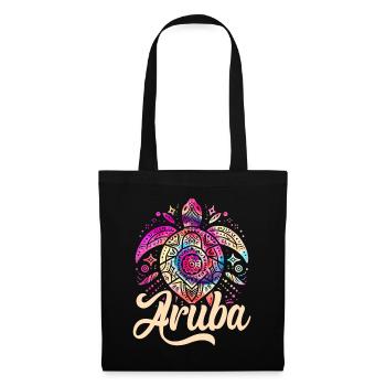 Aruba Caribbean Summer Ocean Beach Gift - Tote Bag - black - Front