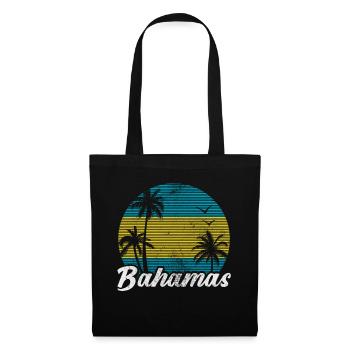Bahamas - Sac en tissu - noir - Devant