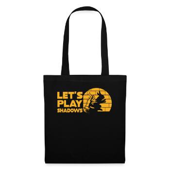 Let's Play Shadows Shadow Puppetry - Stoffbeutel - Schwarz - Vorne