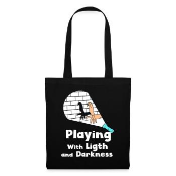 Shadow Puppetry Theater Show Art - Tote Bag - black - Front