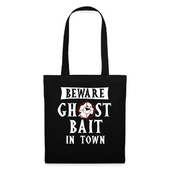Vivre la vie fantôme Spook Life Appât - Sac en tissu - noir - Devant