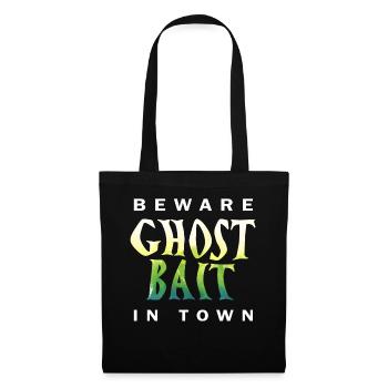Vivre la vie fantôme Spook Life Appât - Sac en tissu - noir - Devant