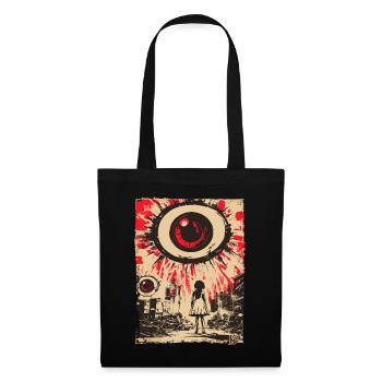 Apocalyptic Vision with Red Eye - Tote Bag - black - Front