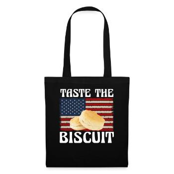 Taste The Biscuit Taste The Goodness - Tote Bag - black - Front