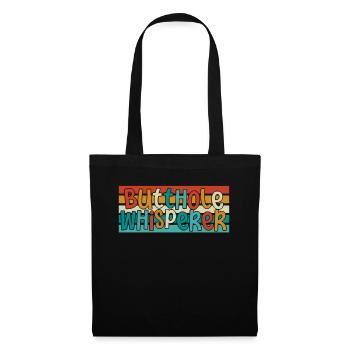 Butthole Whisperer - Tote Bag - black - Front