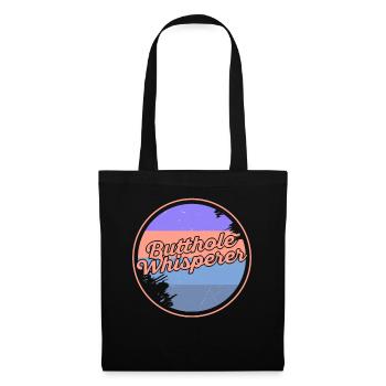 Butthole Whisperer - Tote Bag - black - Front