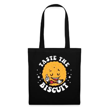 Taste The Biscuit Taste The Goodness - Tote Bag - black - Front