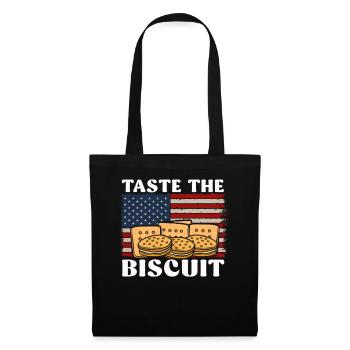 Taste The Biscuit Taste The Goodness - Tote Bag - black - Front