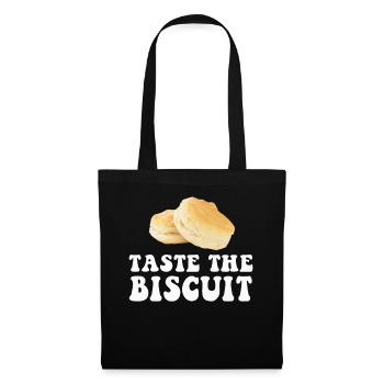 Taste The Biscuit Taste The Goodness - Tote Bag - black - Front