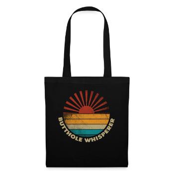 Butthole Whisperer - Tote Bag - black - Front
