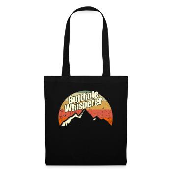 Butthole Whisperer - Tote Bag - black - Front