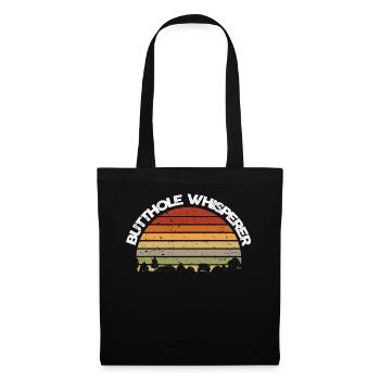 Butthole Whisperer - Tote Bag - black - Front