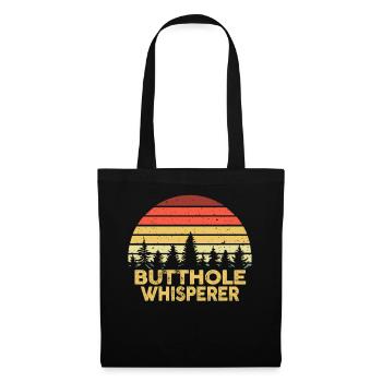 Butthole Whisperer - Tote Bag - black - Front
