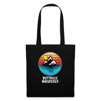Butthole Whisperer - Tote Bag - black - Front