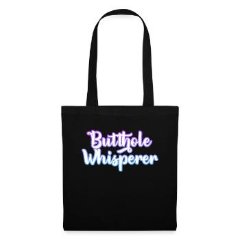Butthole Whisperer - Tote Bag - black - Front