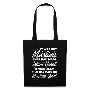 Musulman Islam Allah Ramadan Kareem Cadeau - Sac en tissu - noir - Devant