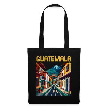 Guatemala - Stoffbeutel - Schwarz - Vorne