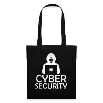 Cybersicherheitsexpertise von ethischen Hackern - Stoffbeutel - Schwarz - Vorne