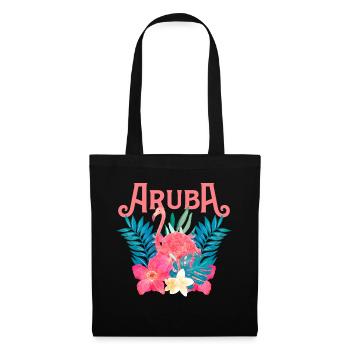 Aruba Caribbean Summer Ocean Beach Gift - Tote Bag - black - Front