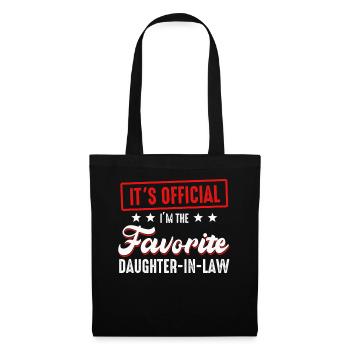 I'm The Favorite Daughter-In-Law - Tote Bag - black - Front