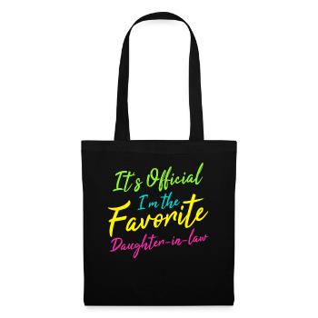 I'm The Favorite Daughter-In-Law - Tote Bag - black - Front