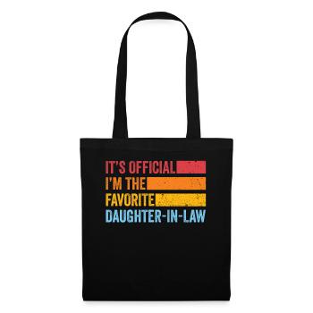 I'm The Favorite Daughter-In-Law - Tote Bag - black - Front