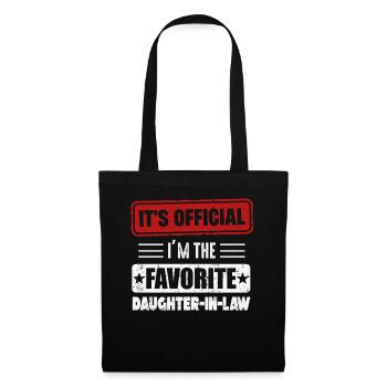 I'm The Favorite Daughter-In-Law - Tote Bag - black - Front