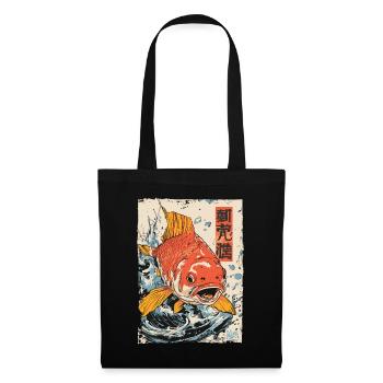 Japanese Koi Fish - Tote Bag - black - Front