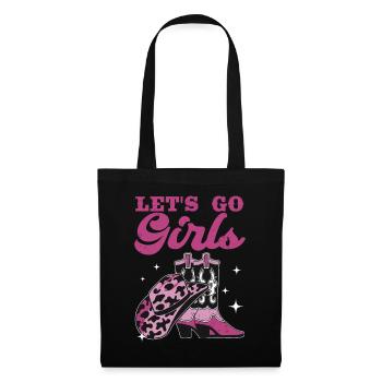 Vieille fille - Sac en tissu - noir - Devant
