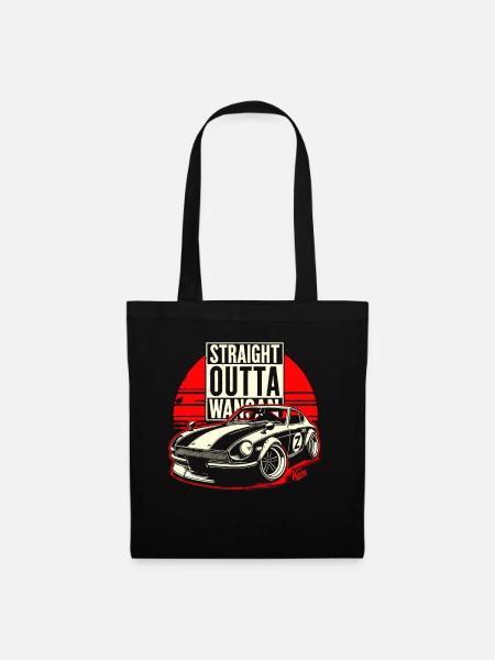 Direkt aus Wangan: Z Teufel Auto JDM Rennwagen - Stoffbeutel - Schwarz